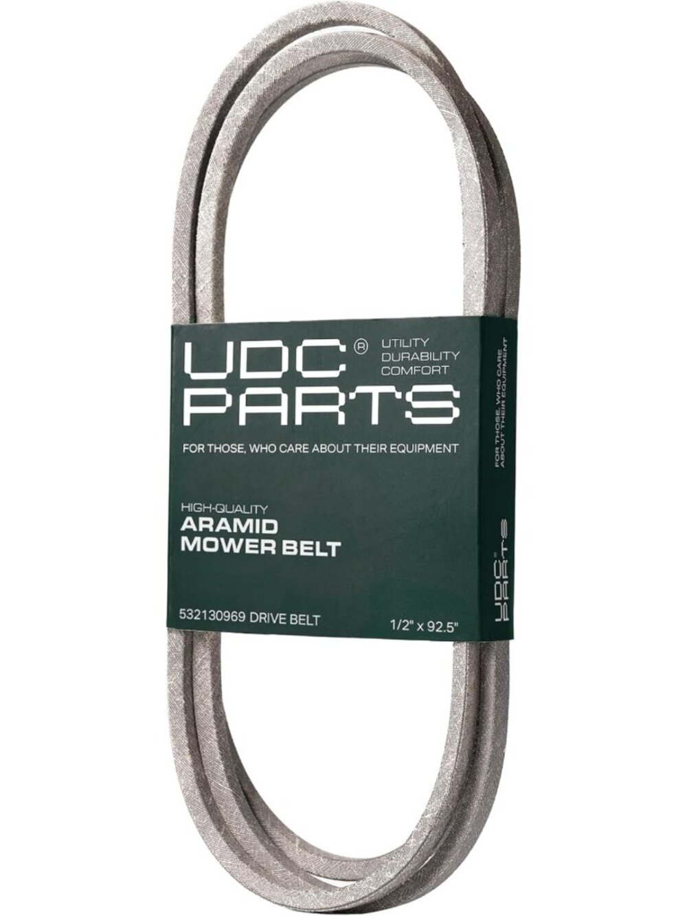 Drive Belt Replacement 1/2" x 92.5" for Lawn Mowers - Fits Husqvarna & Craftsman